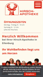Mobile Screenshot of hirsch-apotheke-eilenburg.de